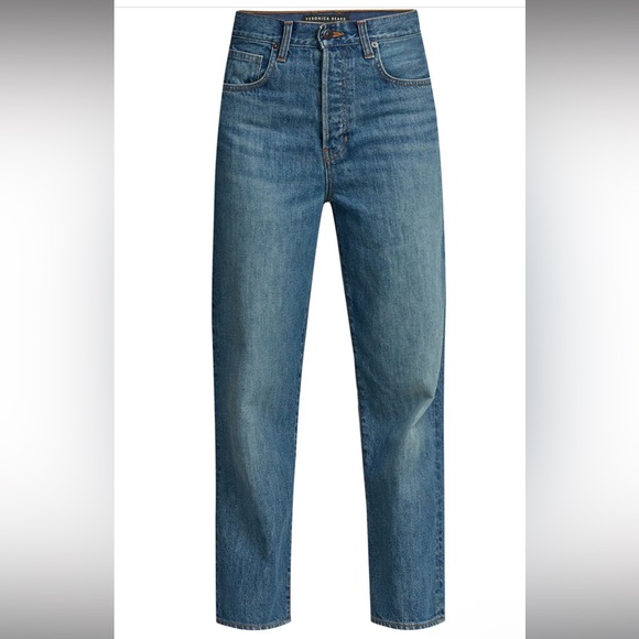 Veronica Beard Blake High Rise Straight Jeans - Picture 4 of 7